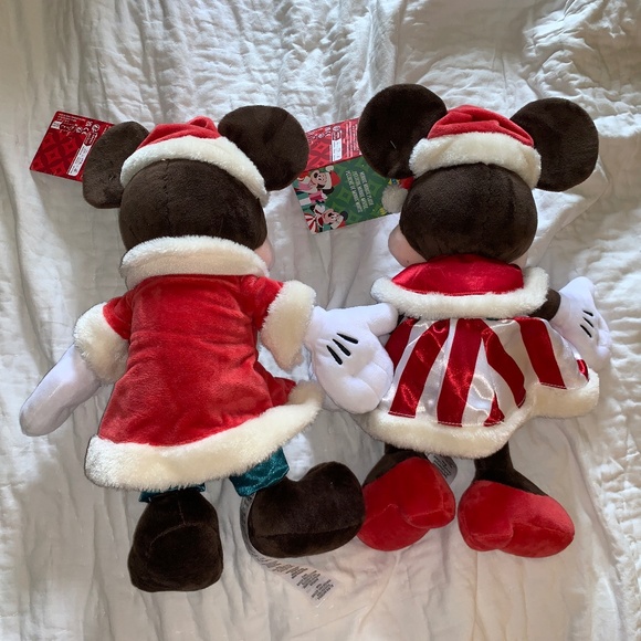 Disney Mickey & Minnie as Santa & Mrs Claus Plush Christmas Decor - NwT 16" - Picture 9 of 11